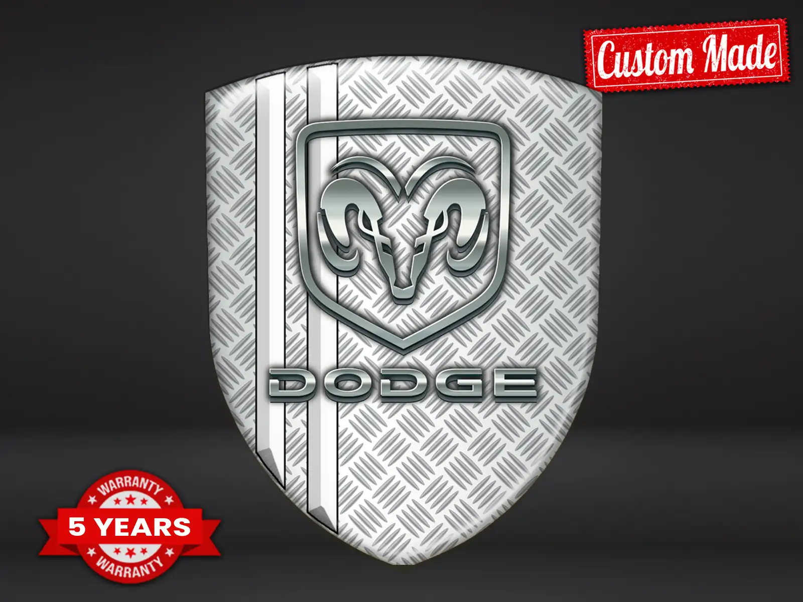 Dodge Emblèmes Auto Perso Pro Max Résistants Disposition Chic